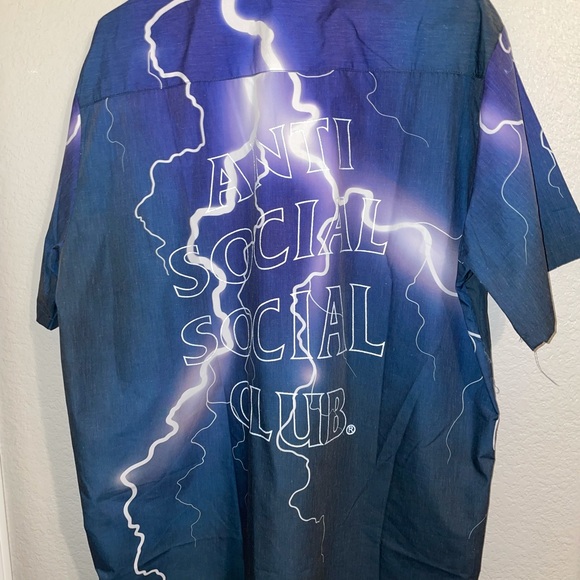 Hydroplane Button Up XXL by Anti Social Social Club - Picture 3 of 6